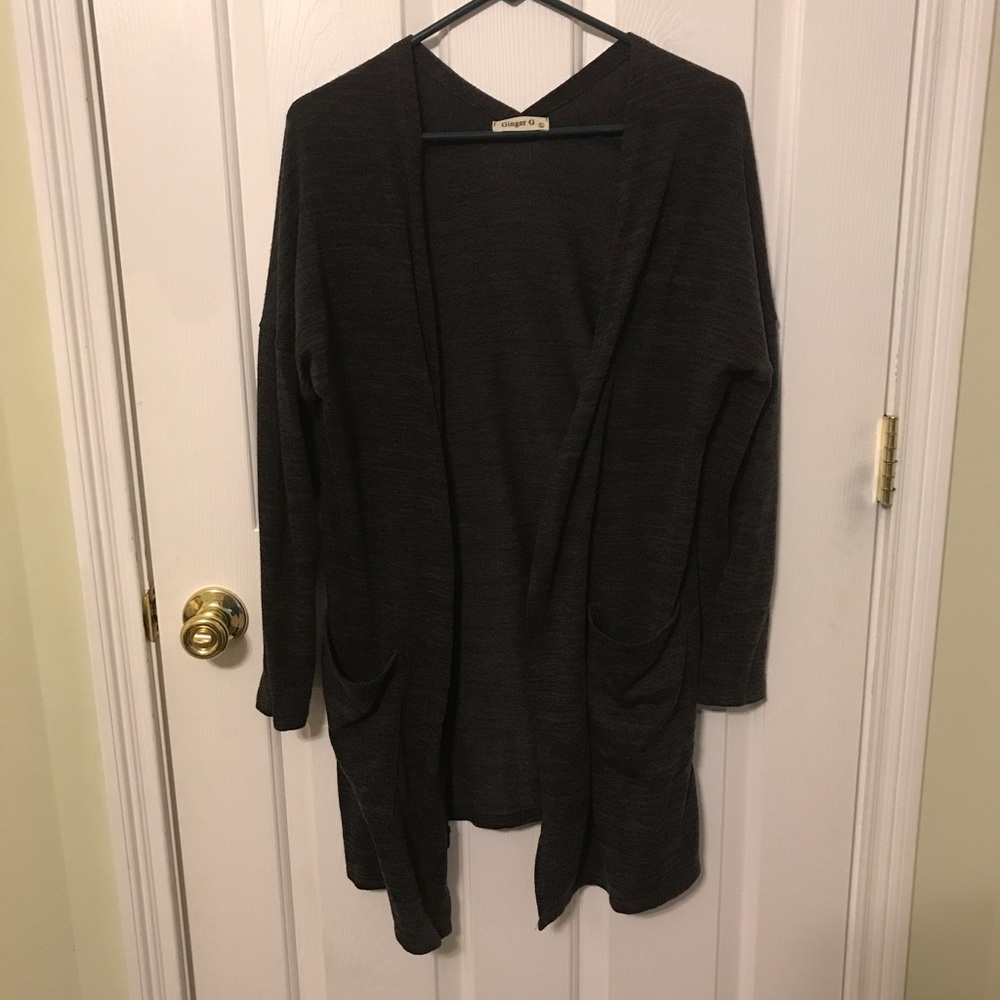 Charcoal Cardigan